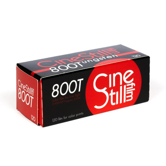 CineStill 800T High Speed Color Negative Film, 120