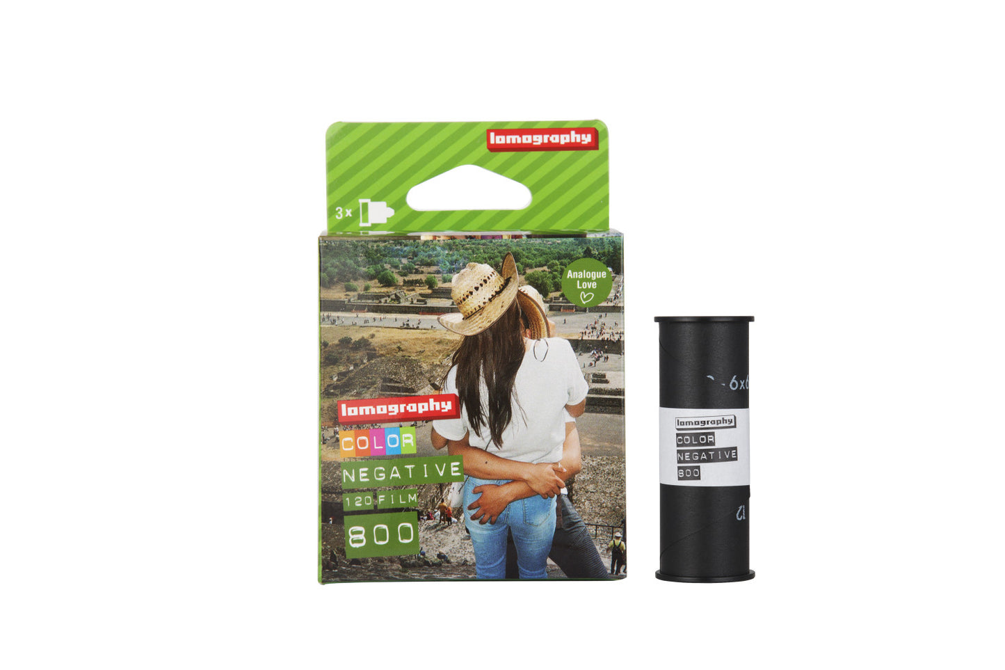 Lomography Color Negative ISO 800, 120, 3 rolls