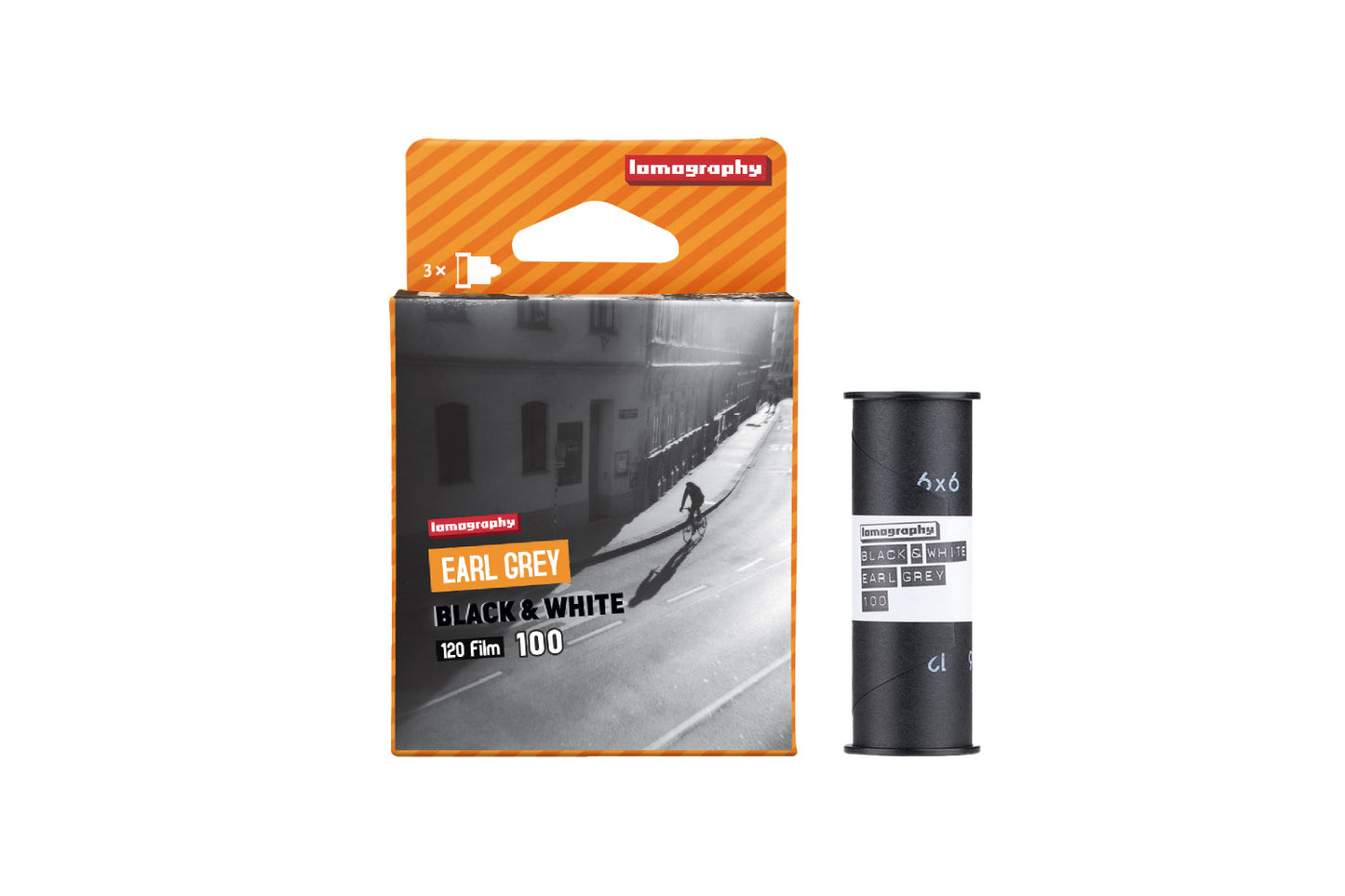 Lomography Earl Grey N&B 120 ISO 100 3 rouleaux