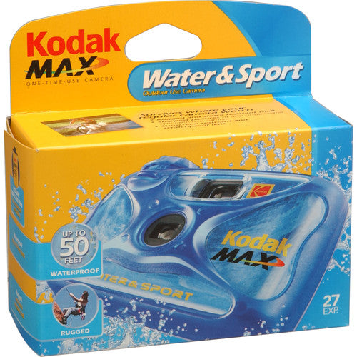 Appareil photo étanche Kodak Water & Sport à usage unique, 27 expositions