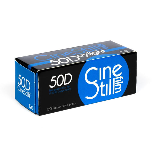CineStill 50D Fine Grain Color Negative Film, 120 [EXPIRED 07/2023]