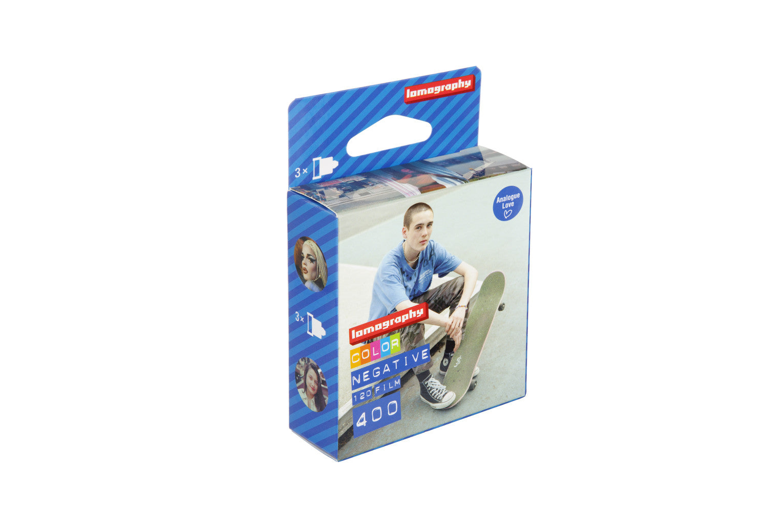 Lomography Color Negative ISO 400, 120, rolls – Popho Camera