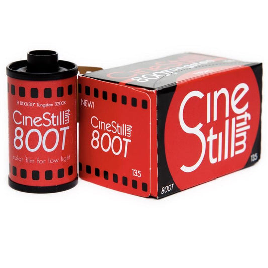 CineStill 800T High Speed Color Negative Film, 35mm, 36exp.