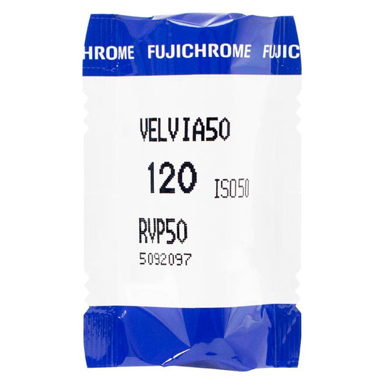 Fujifilm Fujichrome Velvia 50, 120